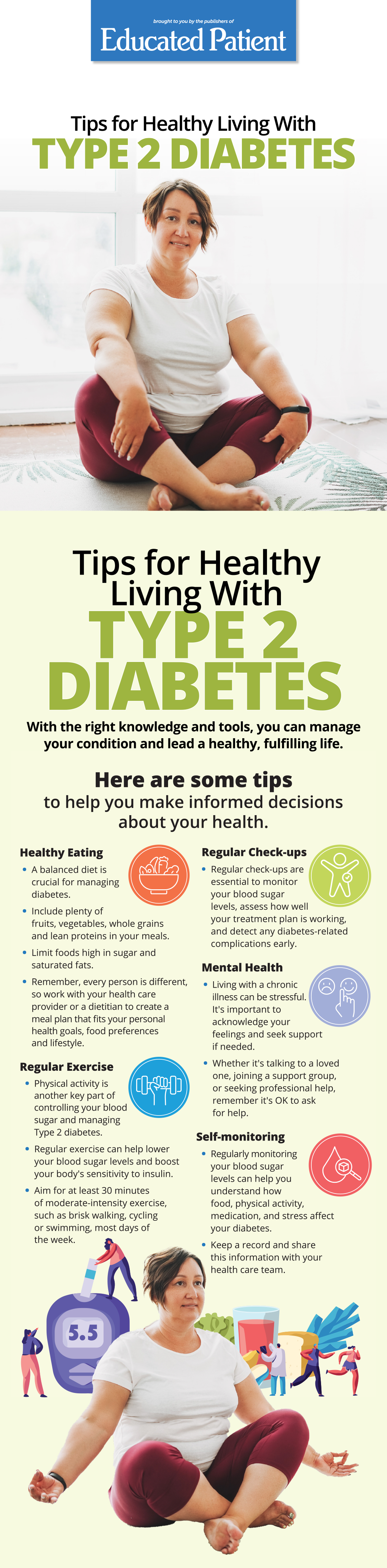 Tips for Healthy Living with Type 2 Diabetes